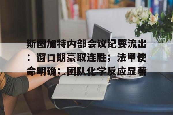 九游体育官网-包含斯图加特内部会议纪要流出：窗口期豪取连胜；法甲使命明确；团队化学反应显著的词条